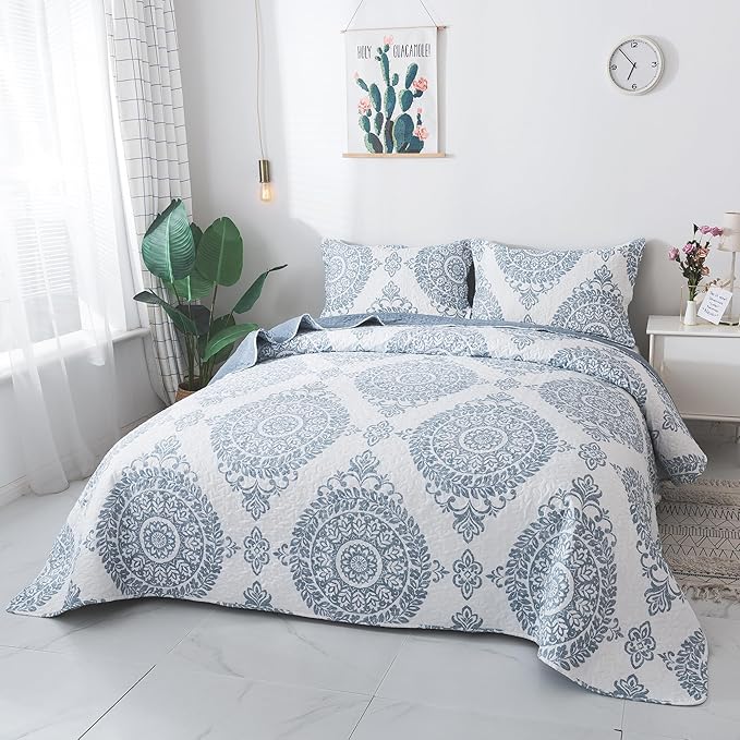 Quilt Set - King - 3 Piece