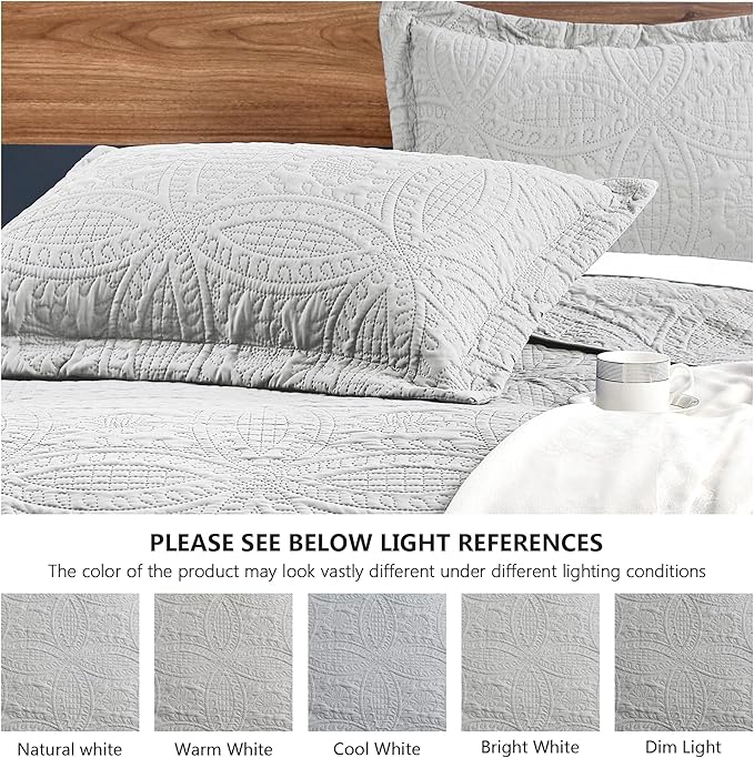 Quilt Set - King - 3 Piece