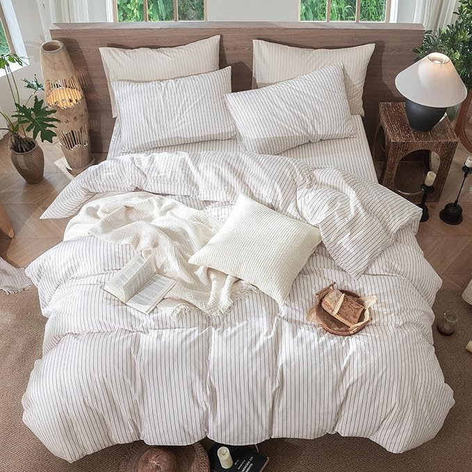 Linen Duvet Cover Set - King