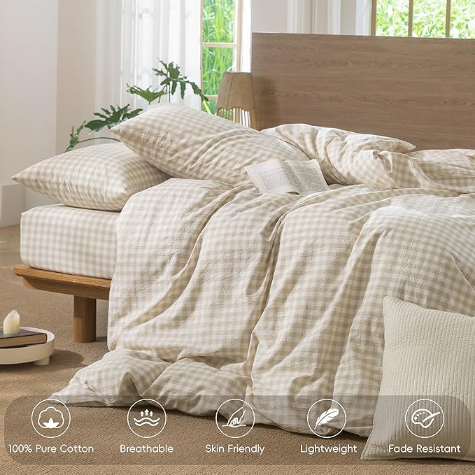 Linen Duvet Cover Set - Queen
