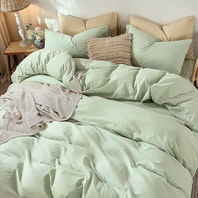 Linen Duvet Cover Set - Queen