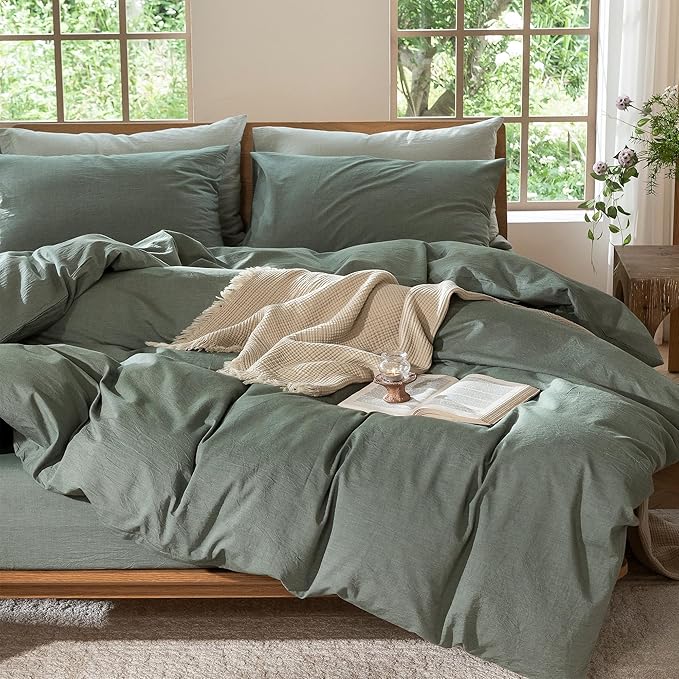 Linen Duvet Cover Set - King