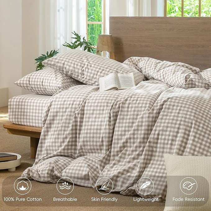 Linen Duvet Cover Set - Queen