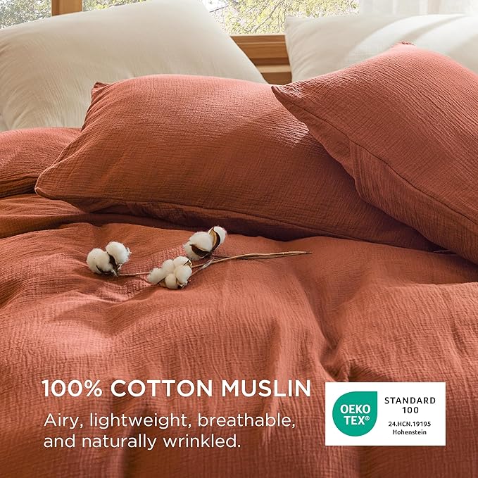Linen Duvet Cover Set - Queen