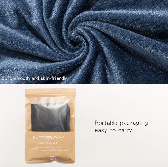 Flannel Pillowcase - 20 x 54 in