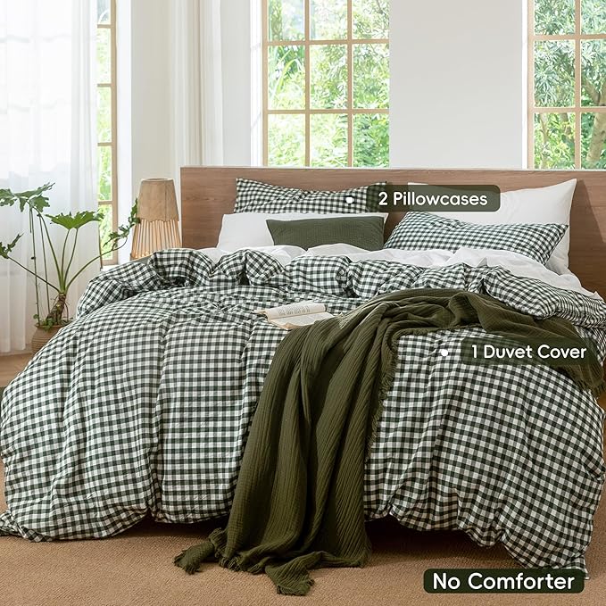 Linen Duvet Cover Set - King