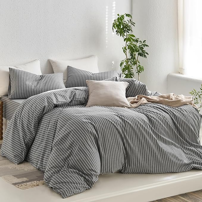 Linen Duvet Cover Set - King