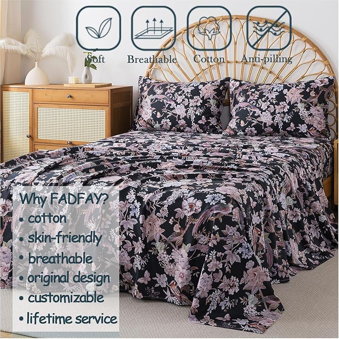 Bed Sheet Set - California King - 4 Piece