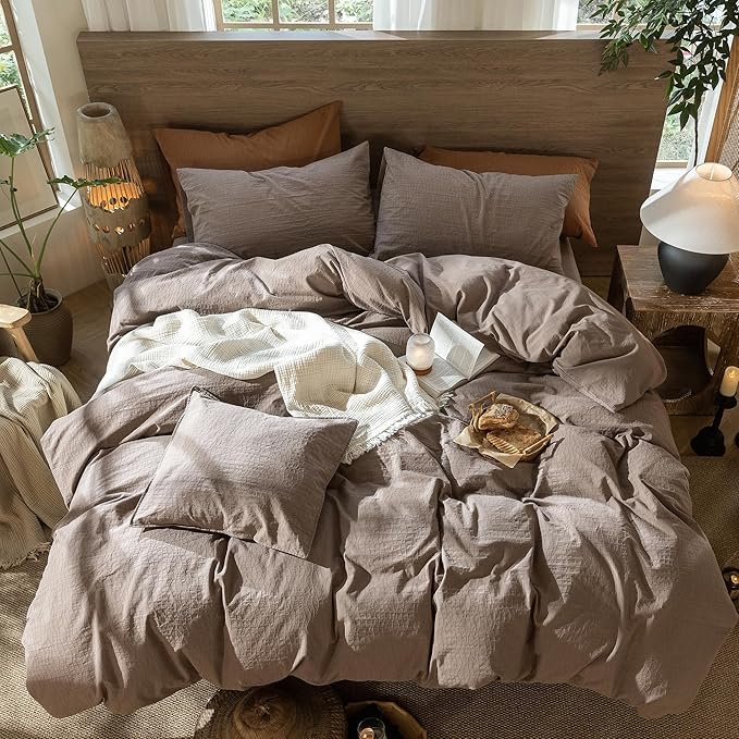 Linen Duvet Cover Set - Queen
