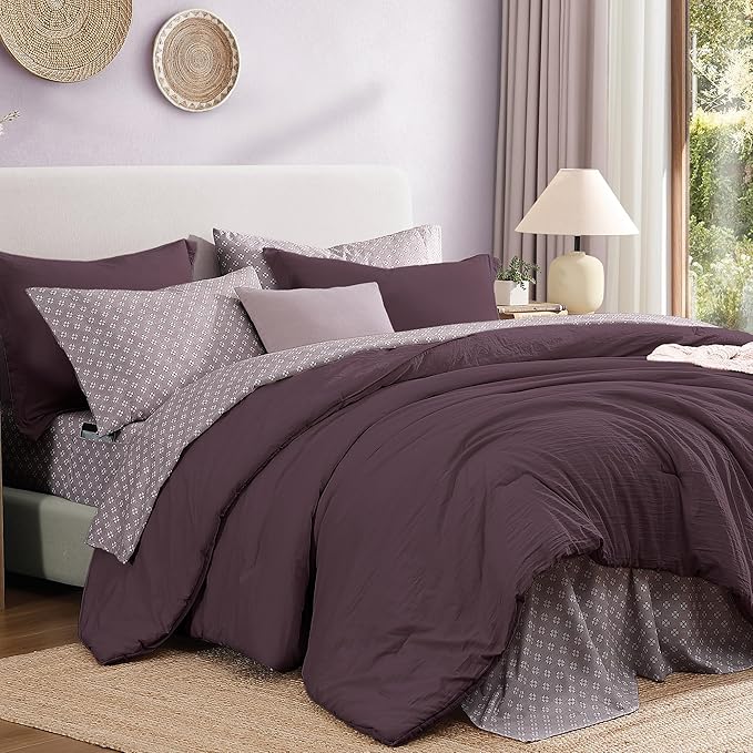 Comforter Set - Queen - 7 Piece