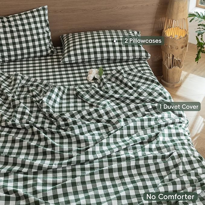 Linen Duvet Cover Set - King
