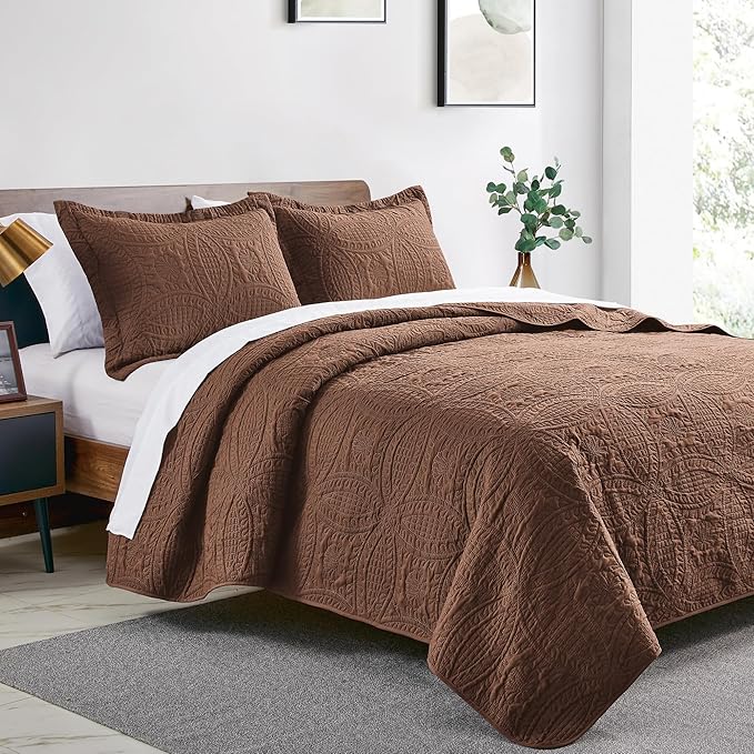Quilt Set - Full - 3 Piece