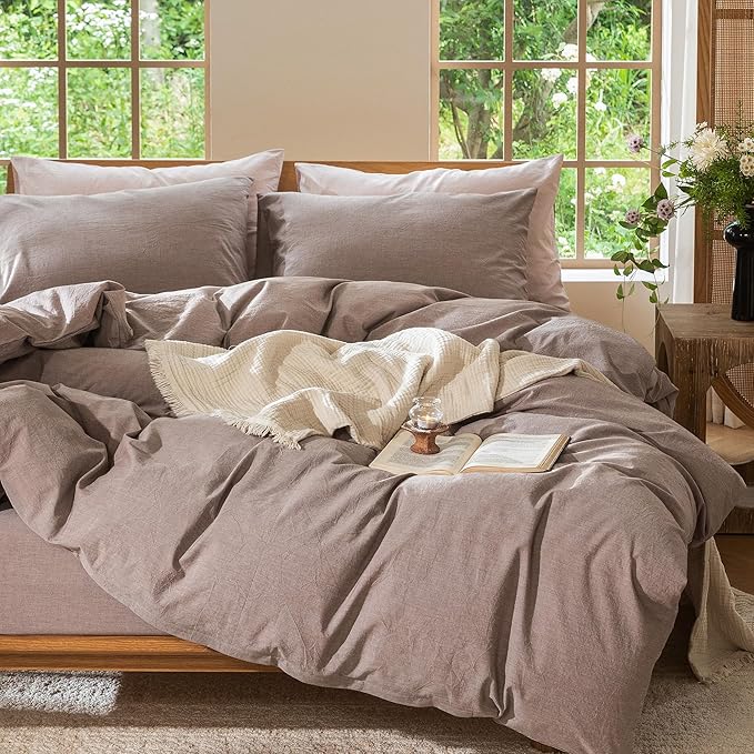 Linen Duvet Cover Set - King