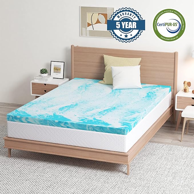 Memory Foam Mattress Topper - Twin