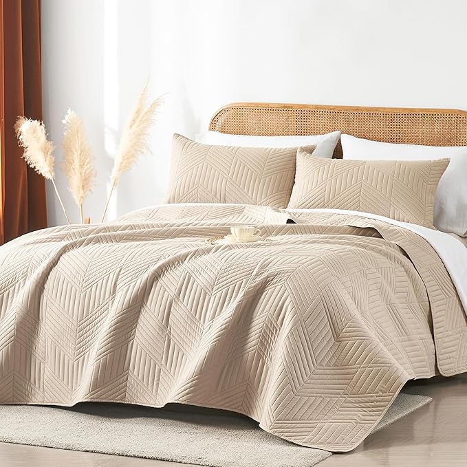 Microfiber Quilt Set - King