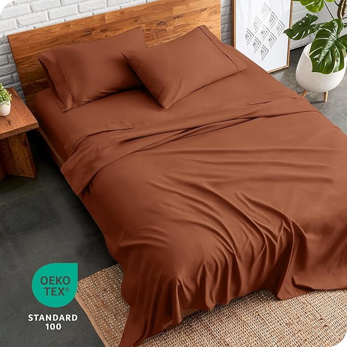 Microfiber Bed Sheet Set - California King - 4 Piece
