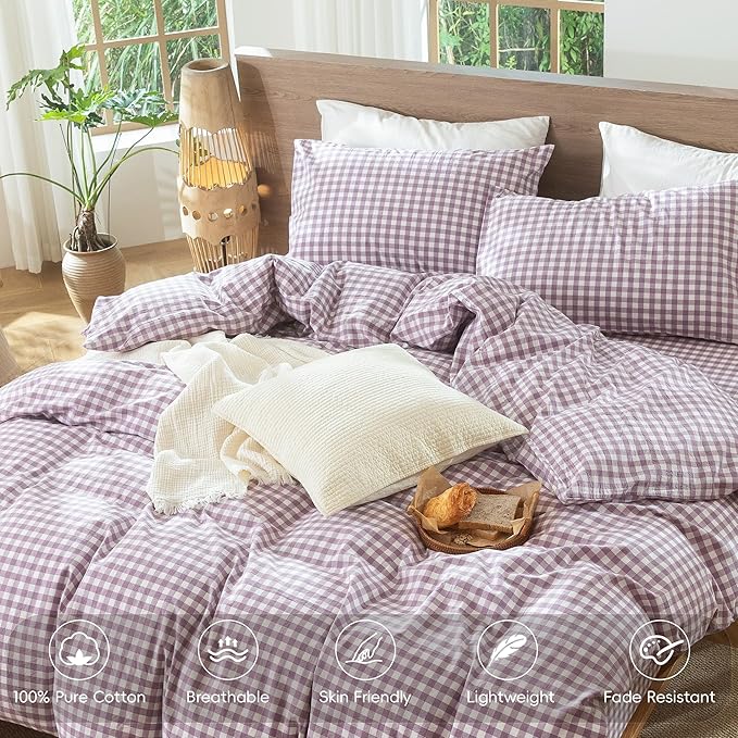 Linen Duvet Cover Set - King