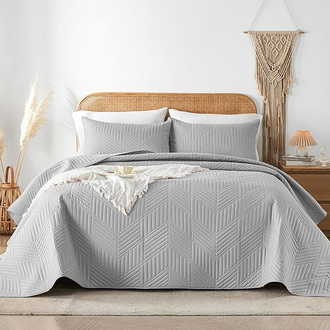 Microfiber Quilt Set - King