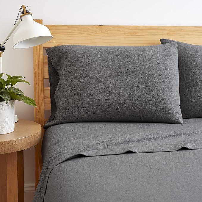Linen Bed Sheet Set - Queen - 4 Piece