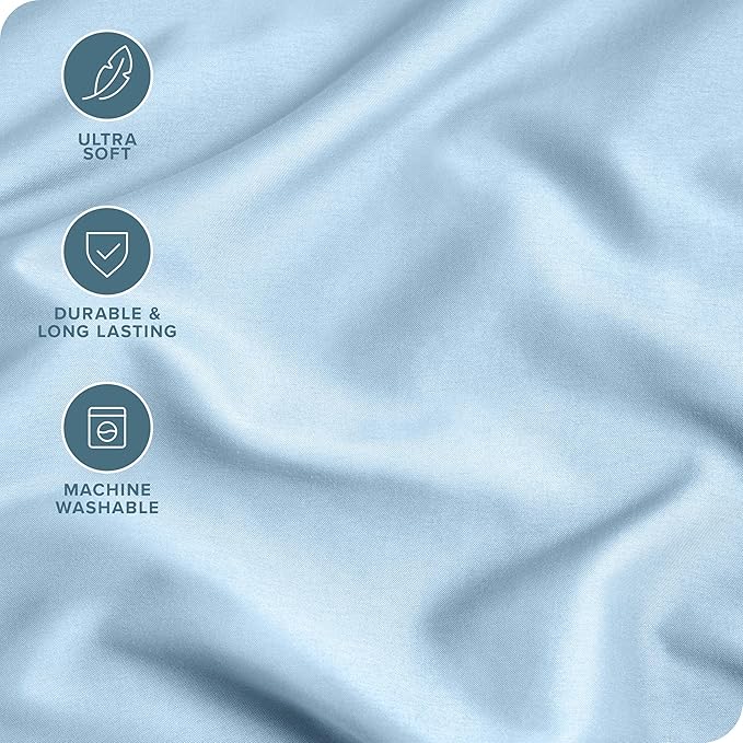 Microfiber Cooling Pillowcase Set - Queen - 2 Piece