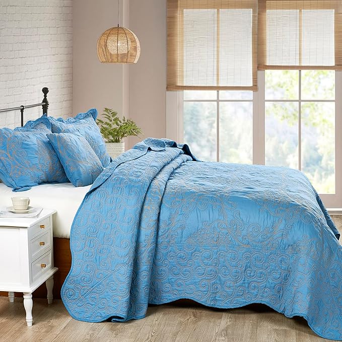 Microfiber Quilt Set - 4 Piece