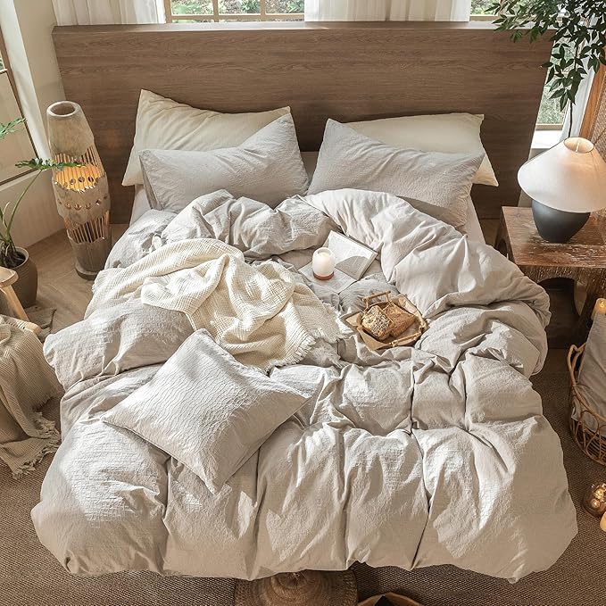 Linen Duvet Cover Set - King