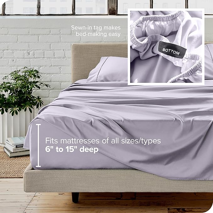 Microfiber Bed Sheet Set - Twin XL - 3 Piece