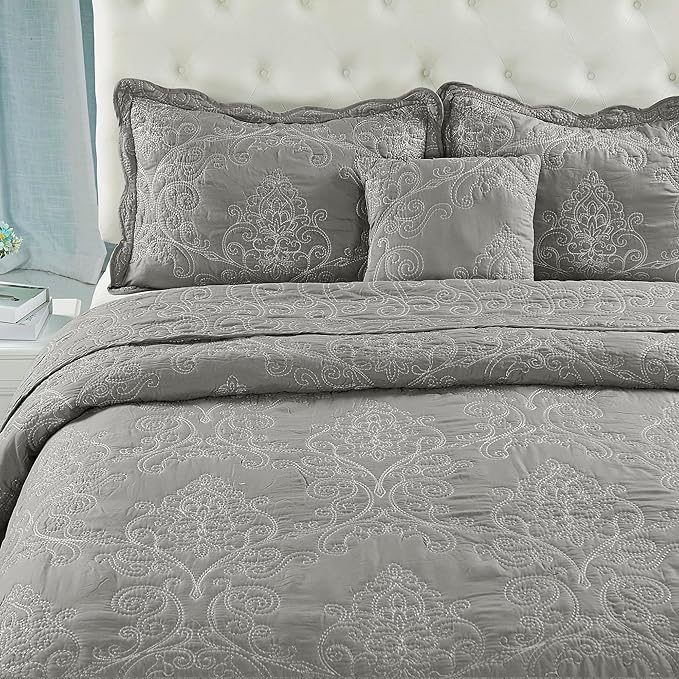 Microfiber Quilt Set - 4 Piece