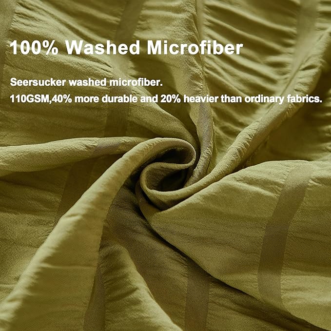 Microfiber Duvet Cover Set - Full - 80 x 90 in - 3 Piece