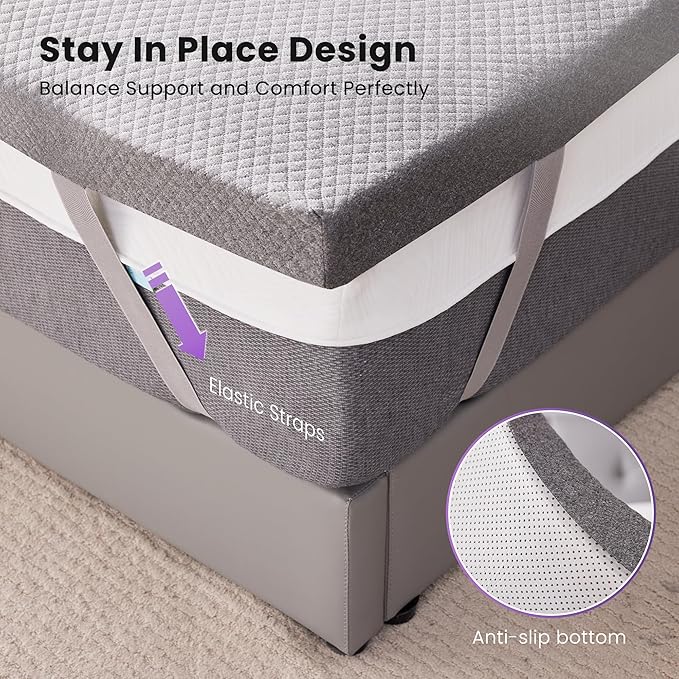Memory Foam Mattress Topper - Full