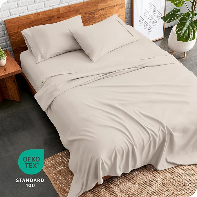 Microfiber Bed Sheet Set - Full - 4 Piece