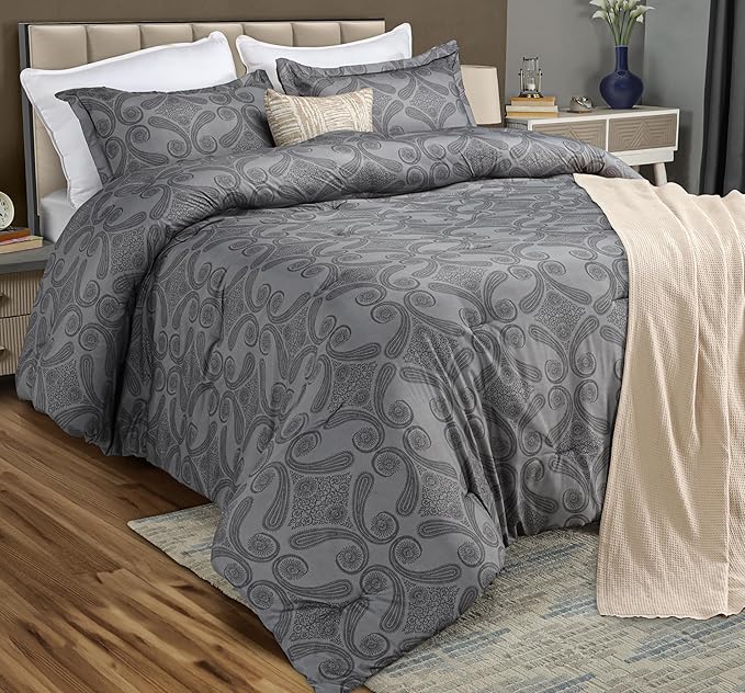 Down Alternative Comforter Set - King - 90 x 102 in - 3 Piece