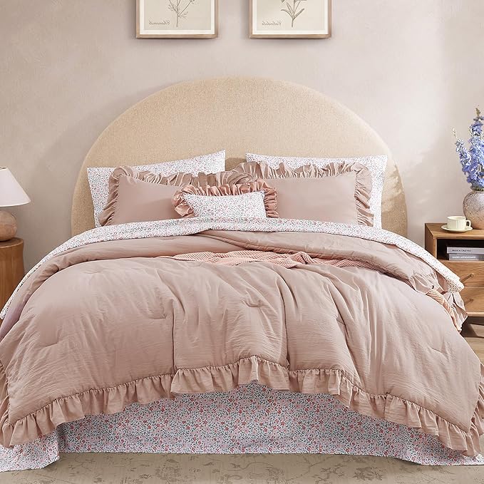 Comforter Set - Queen - 7 Piece