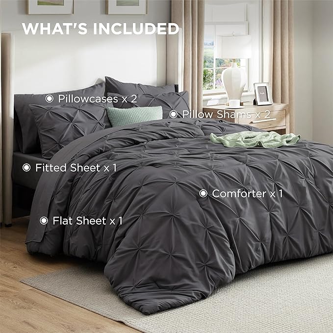 Comforter Set - King - 7 Piece