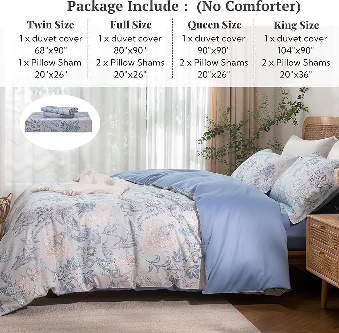Duvet Cover Set - Queen - 3 Piece