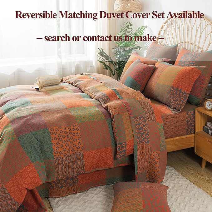 100% Cotton Bed Sheet Set - King - 4 Piece