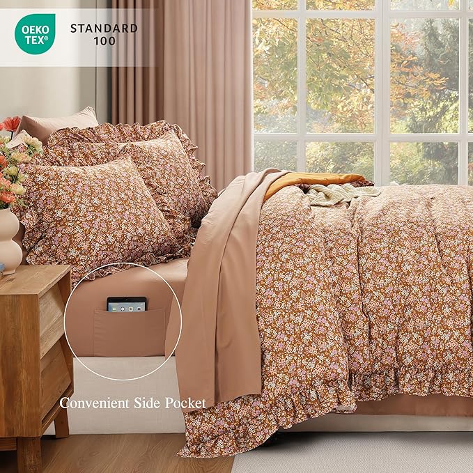 Comforter Set - Queen - 7 Piece