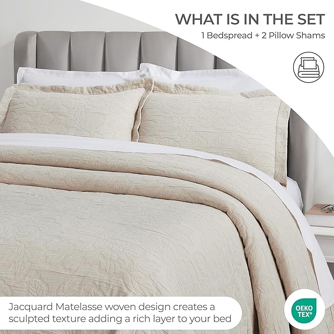 Bedding Set - King - 3 Piece