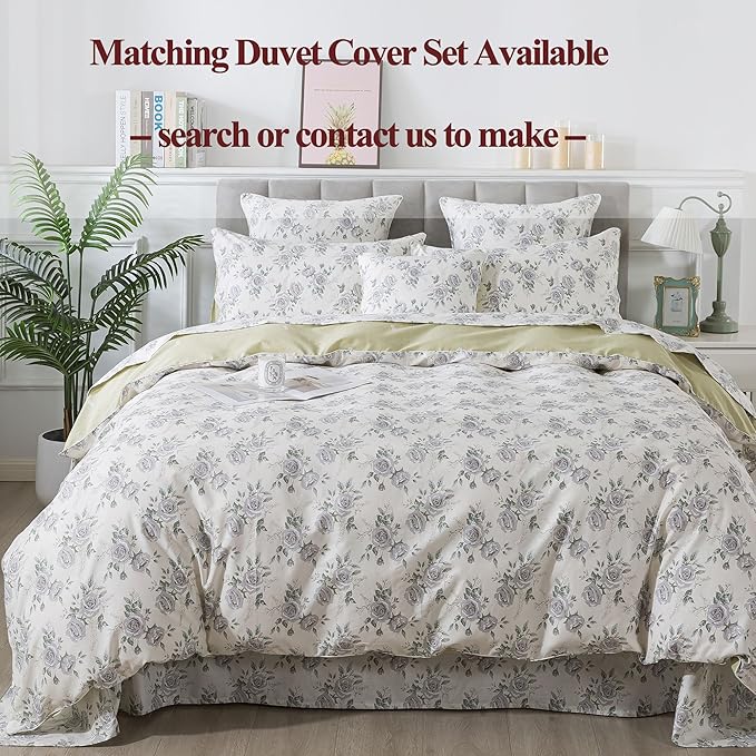 100% Cotton Bed Sheet Set - Full - 4 Piece