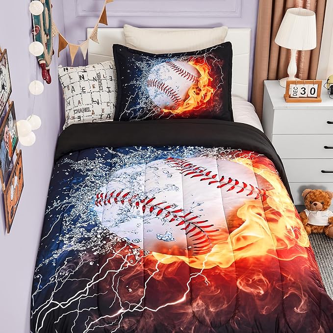 Microfiber Comforter Set - Twin - 66 x 90 in - 2 Piece