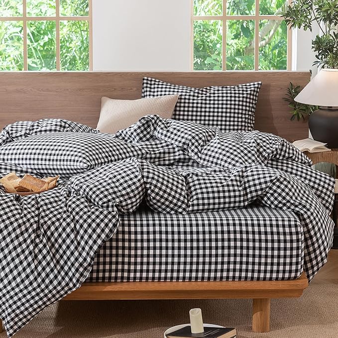 Linen Duvet Cover Set - Full