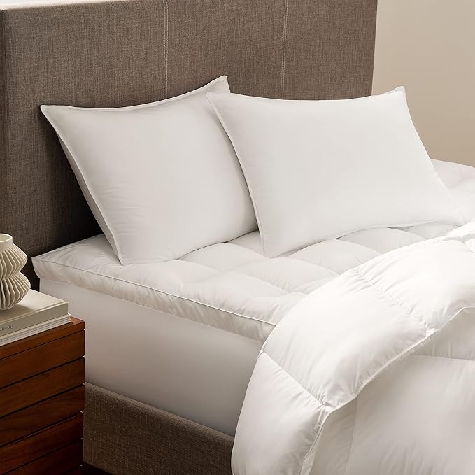Hypoallergenic Bed Pillow - Queen - 2 Pack