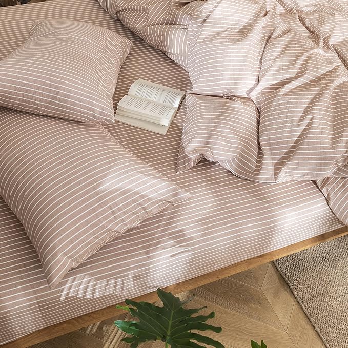 Linen Duvet Cover Set - Queen