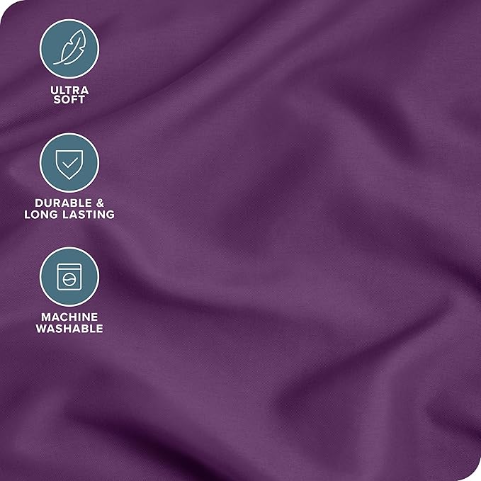 Microfiber Cooling Pillowcase Set - King - 2 Piece