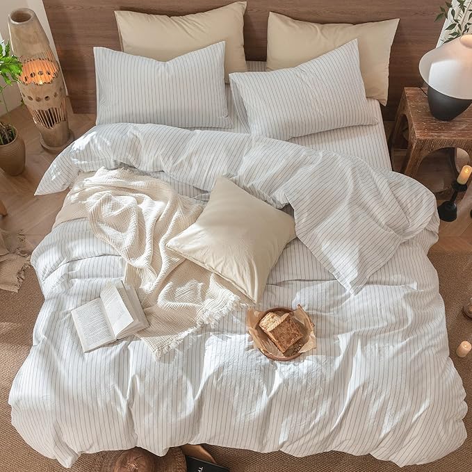 Linen Duvet Cover Set - King