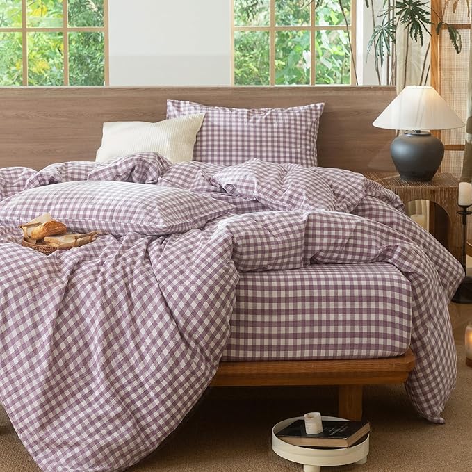 Linen Duvet Cover Set - King