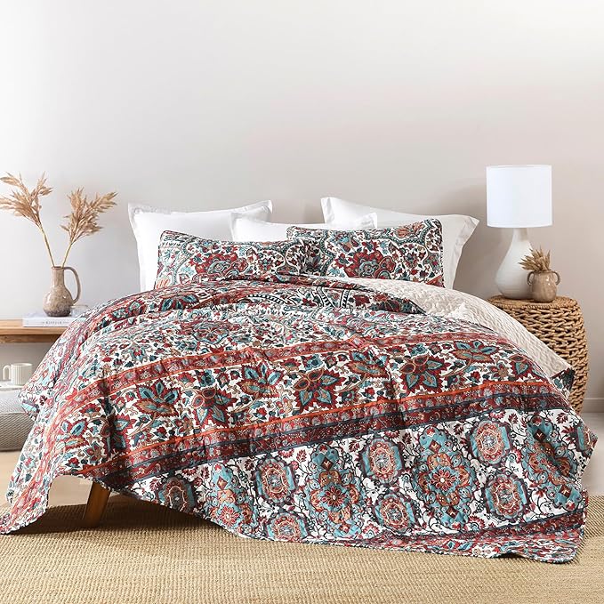 Quilt Set - Queen - 3 Piece