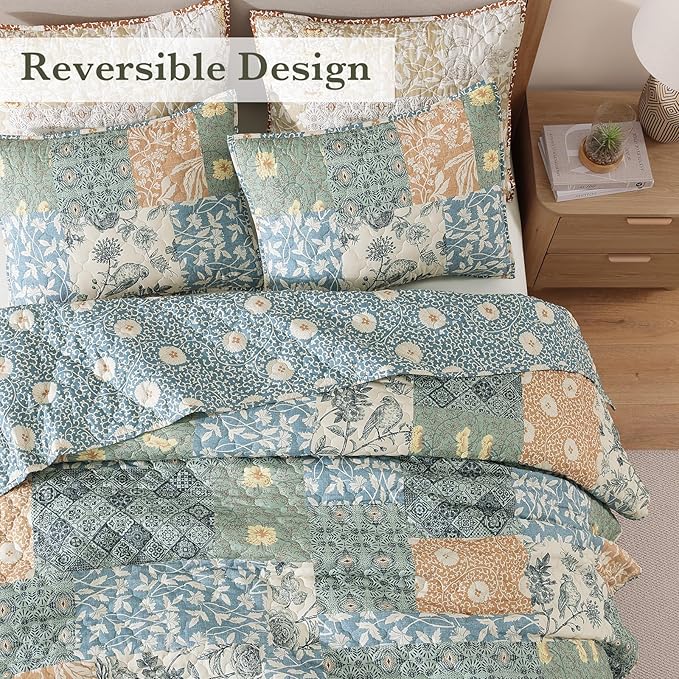 Quilt Set - Queen - 3 Piece
