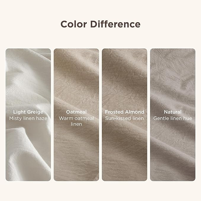 Linen Duvet Cover Set - Queen