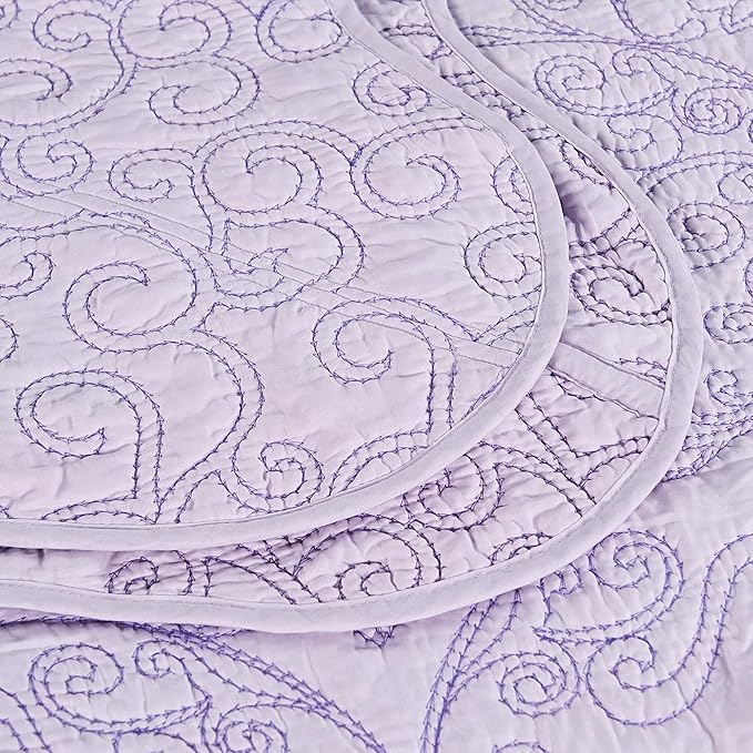 Microfiber Quilt Set - 4 Piece